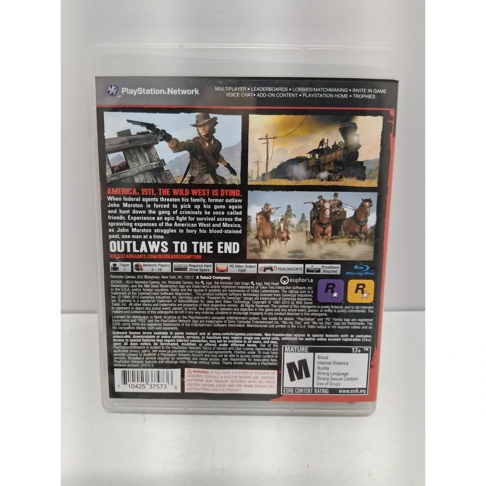 Red Dead Redemption Standard (Sony PlayStation 3, 2010)